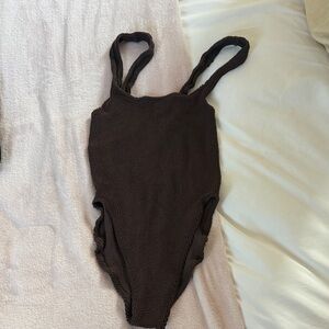 Youswim Women's Brown One Piece Swimsuit chocolates brown